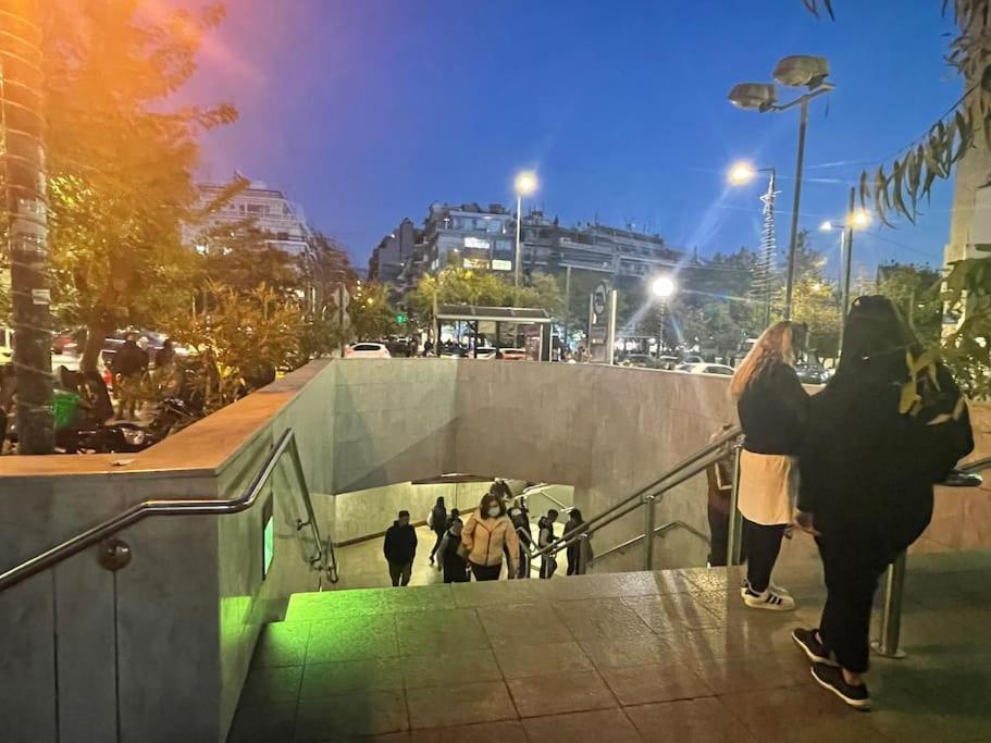 Stone Inn Near Acropolis & Metro 石头记 Felsenhohle Athen Exterior foto
